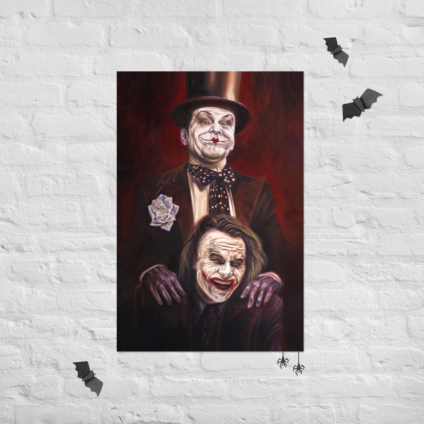 "THE JOKERS: SMILES OF REVERENCE" Poster