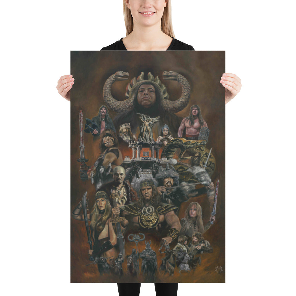 "CONAN: PERILS OF BLOOD & STEEL" Poster