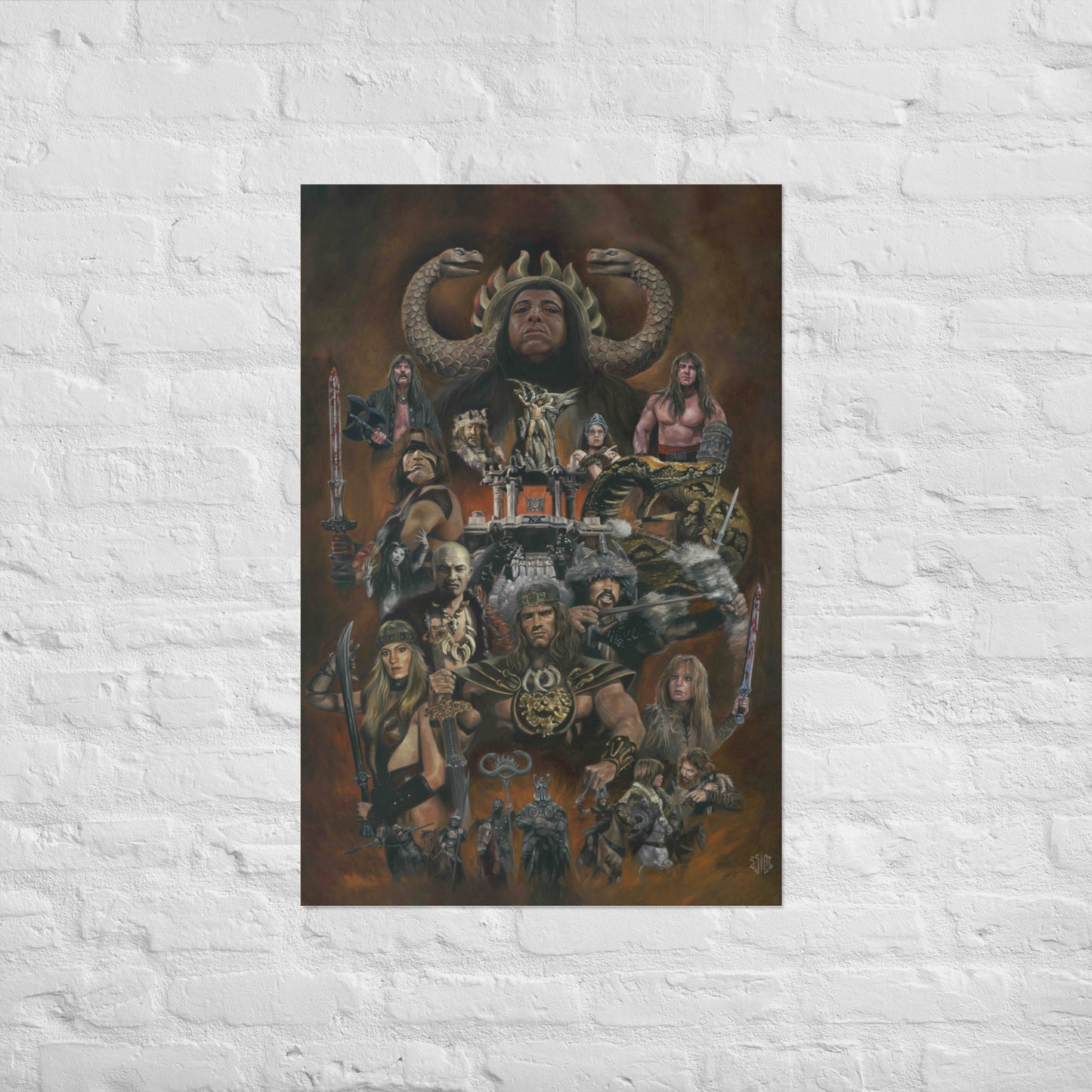 "CONAN: PERILS OF BLOOD & STEEL" Poster