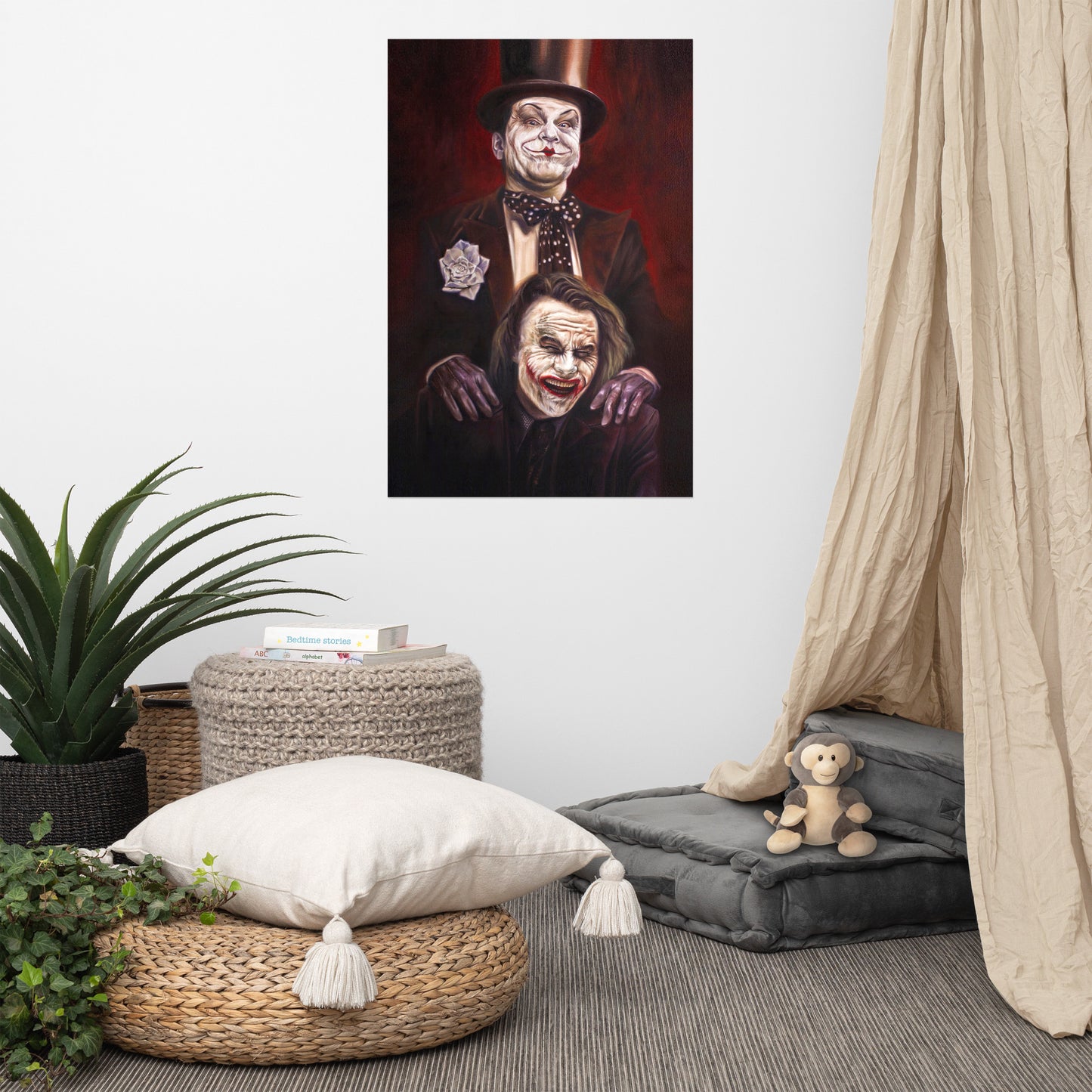 "THE JOKERS: SMILES OF REVERENCE" Poster