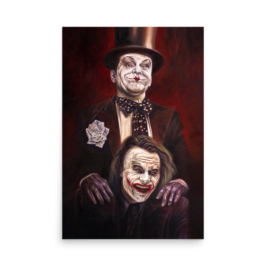 "THE JOKERS: SMILES OF REVERENCE" Poster