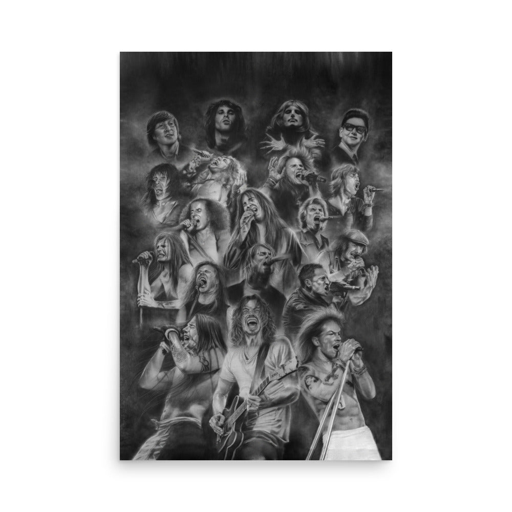 "ROCK GODS" Poster