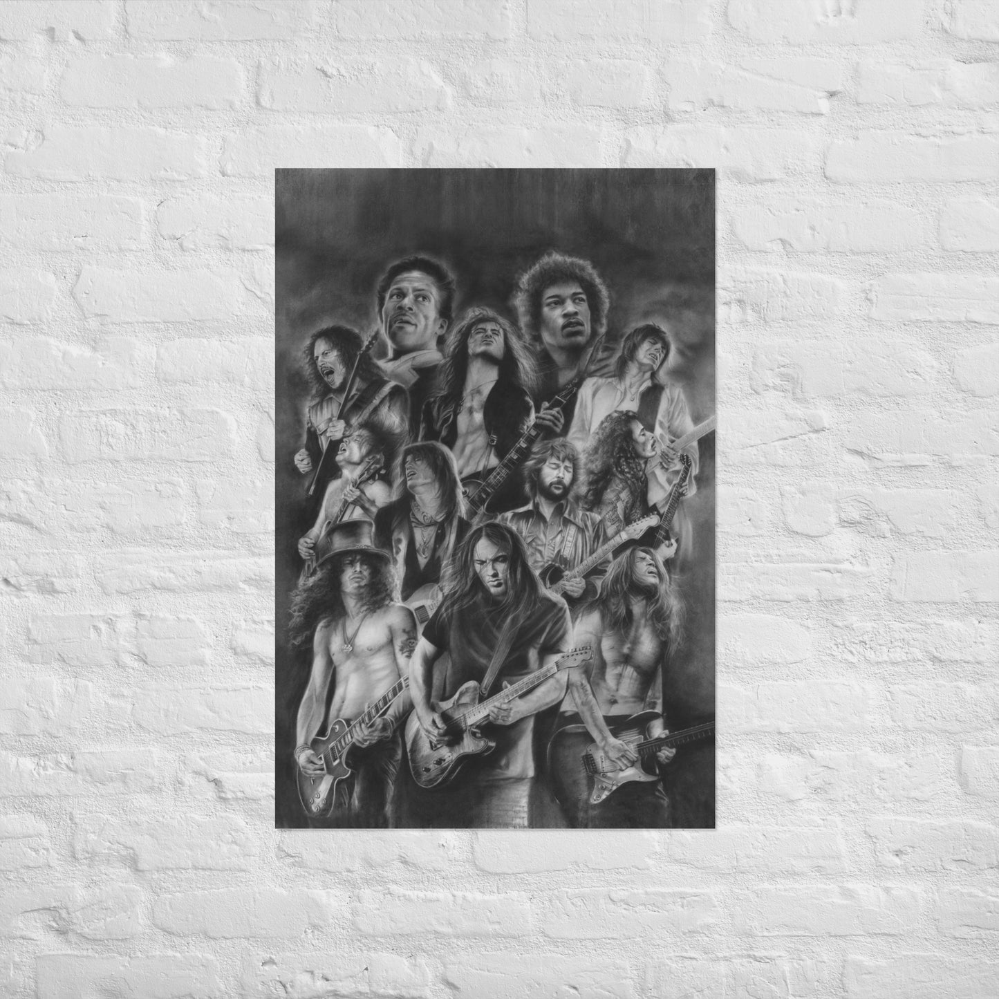 "GUITAR GODS" Poster