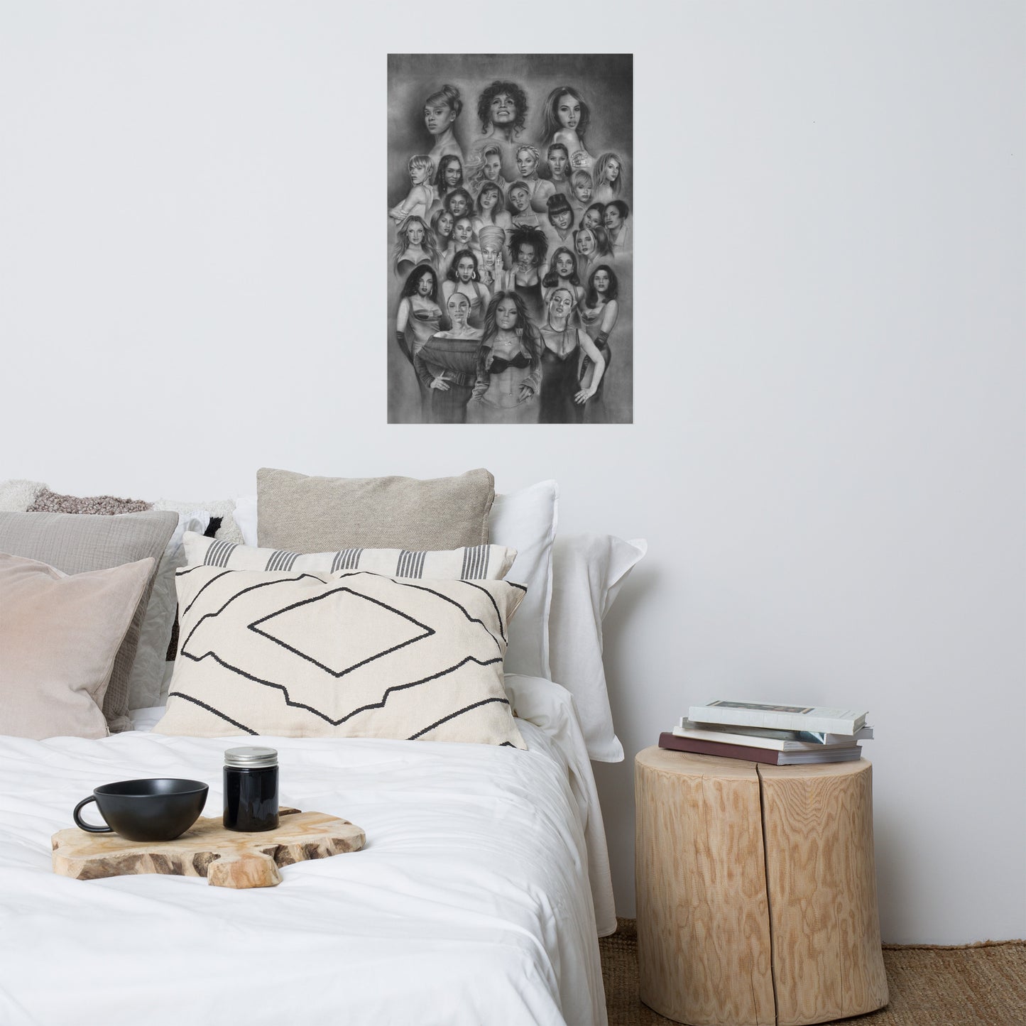 "LADIES OF 90's R&B" Poster