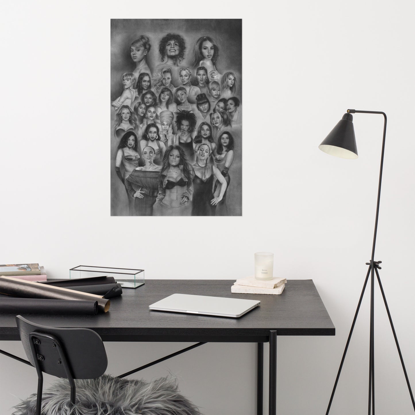 "LADIES OF 90's R&B" Poster