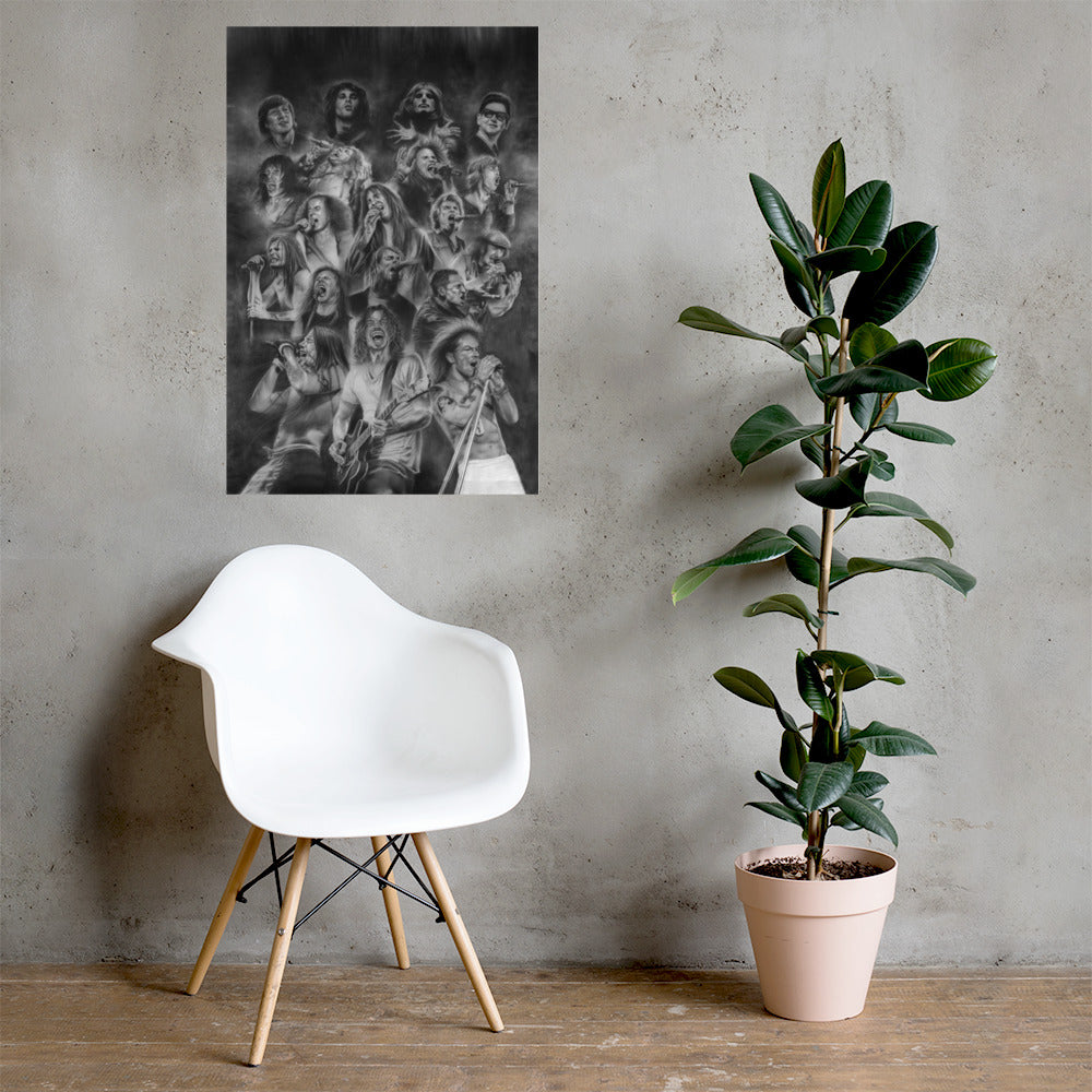 "ROCK GODS" Poster