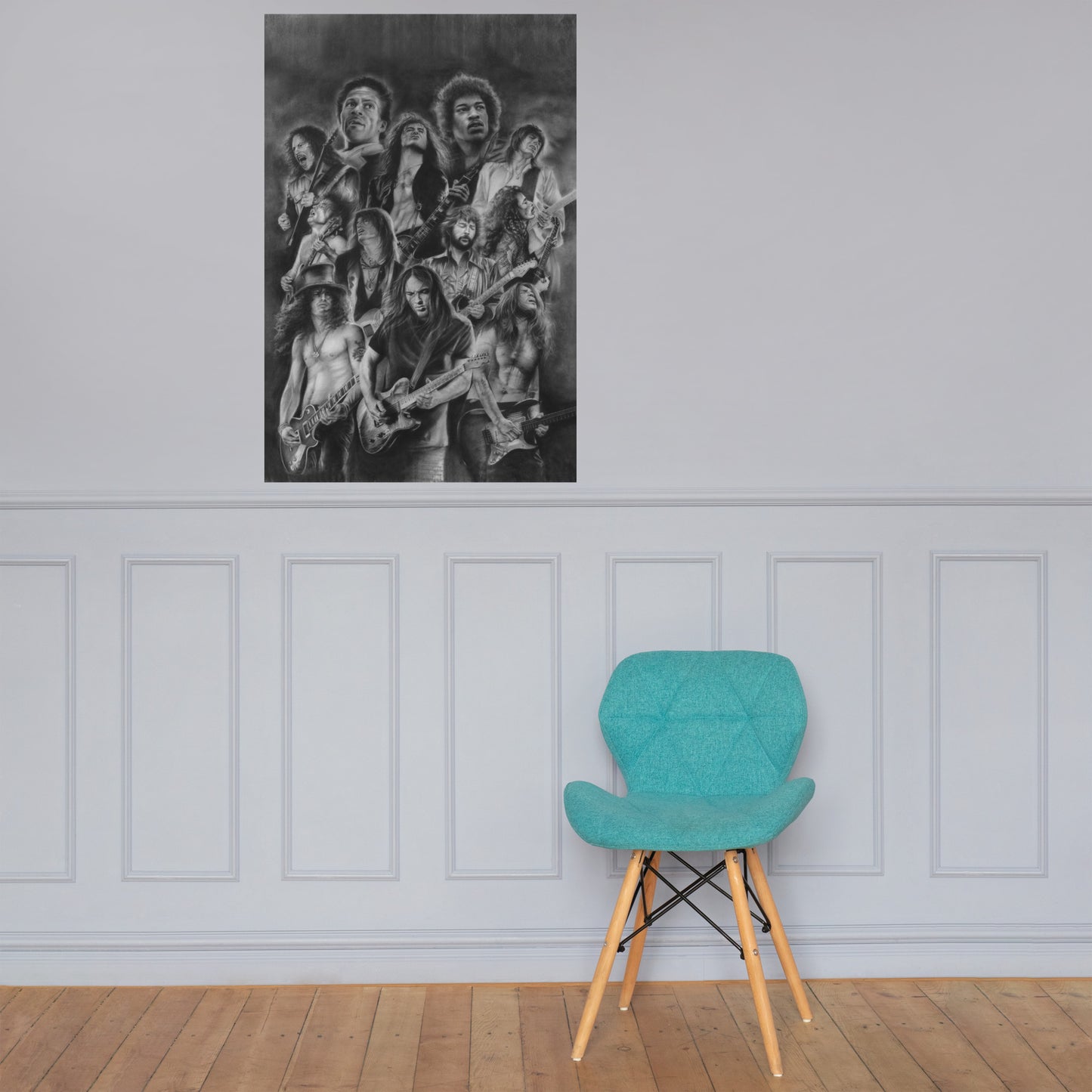 "GUITAR GODS" Poster