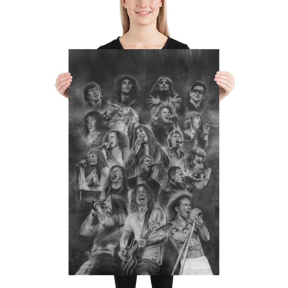 "ROCK GODS" Poster