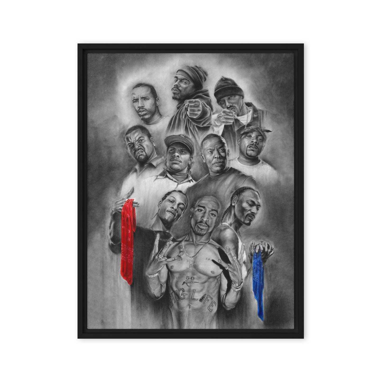 "LEGENDS OF THE WEST" Canvas Prints