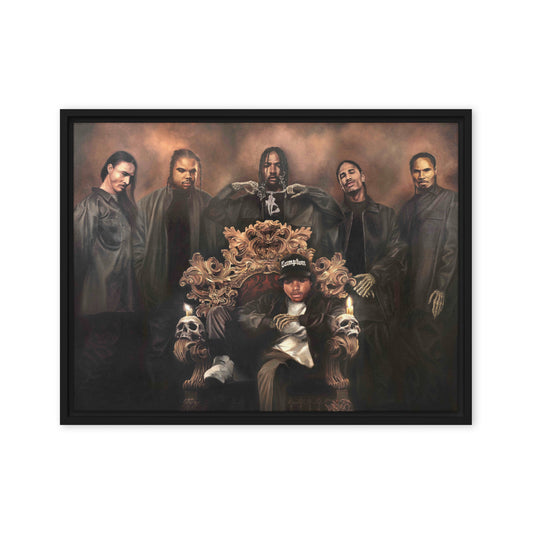 "BEAUTIFUL SOUND OF DARKNESS" Canvas Prints