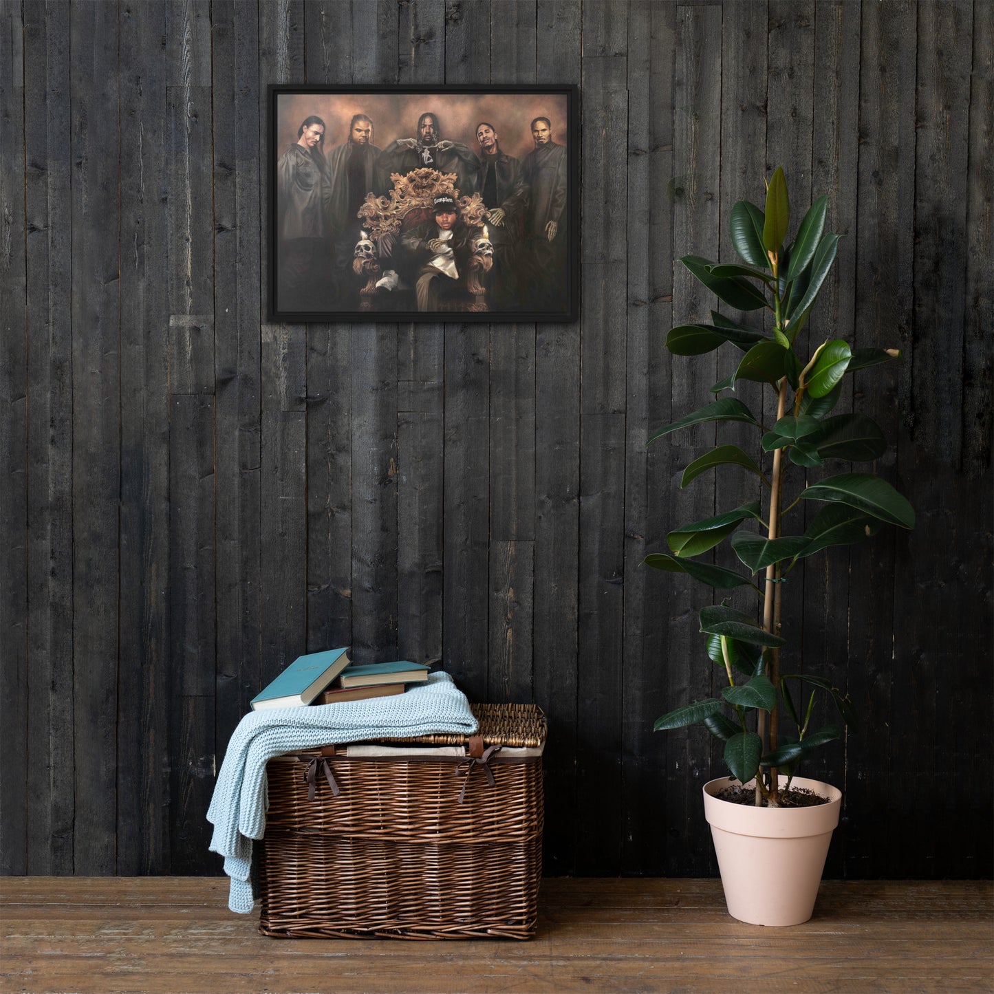 "BEAUTIFUL SOUND OF DARKNESS" Canvas Prints