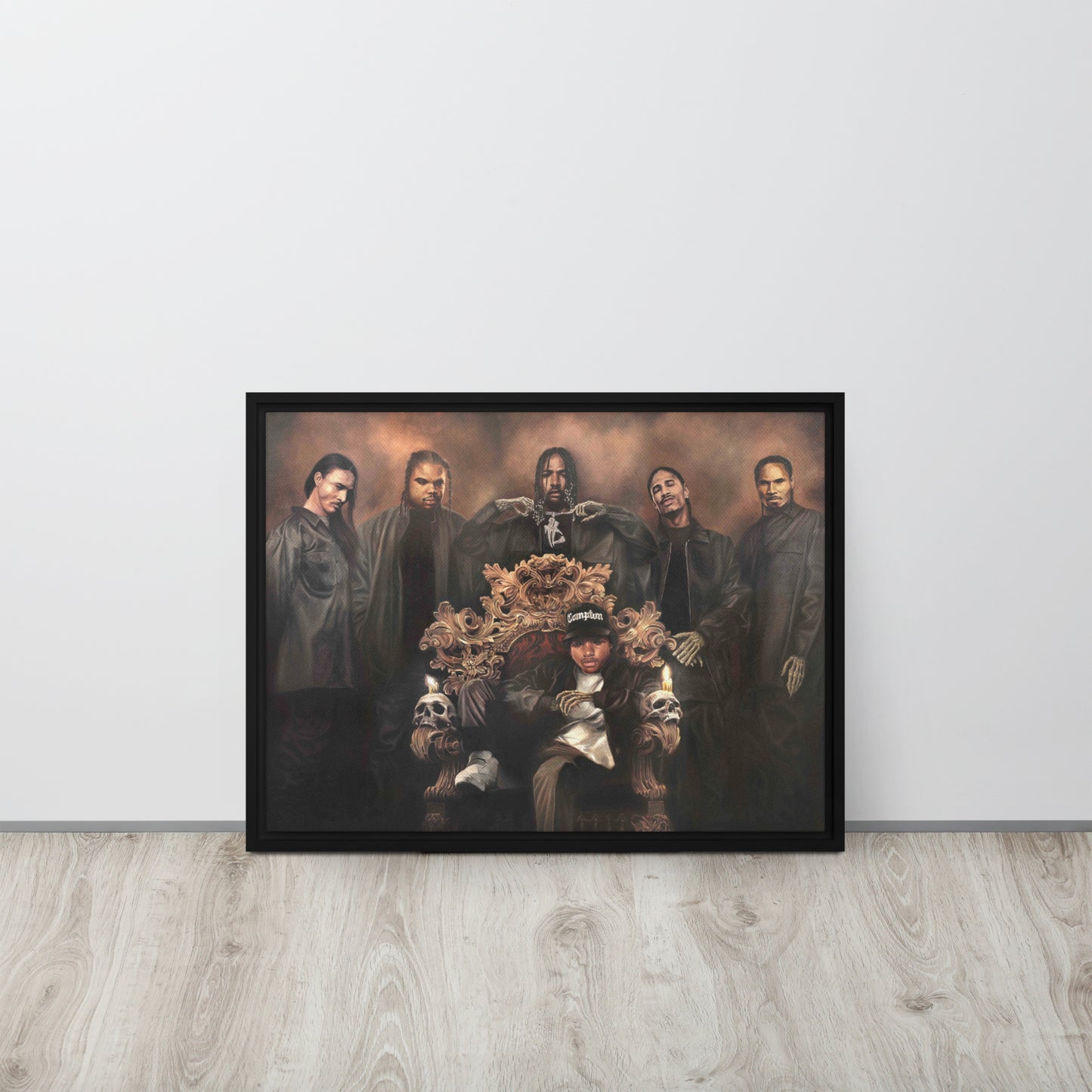 "BEAUTIFUL SOUND OF DARKNESS" Canvas Prints