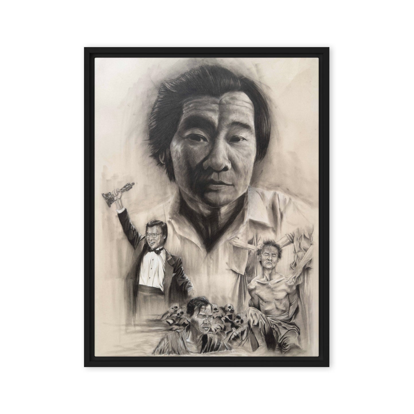"DR. HAING S. NGOR TRIBUTE" Canvas Prints