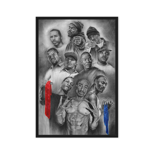 "LEGENDS OF THE WEST" Canvas Prints