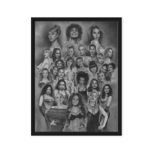 "LADIES OF 90's R&B" Canvas Prints