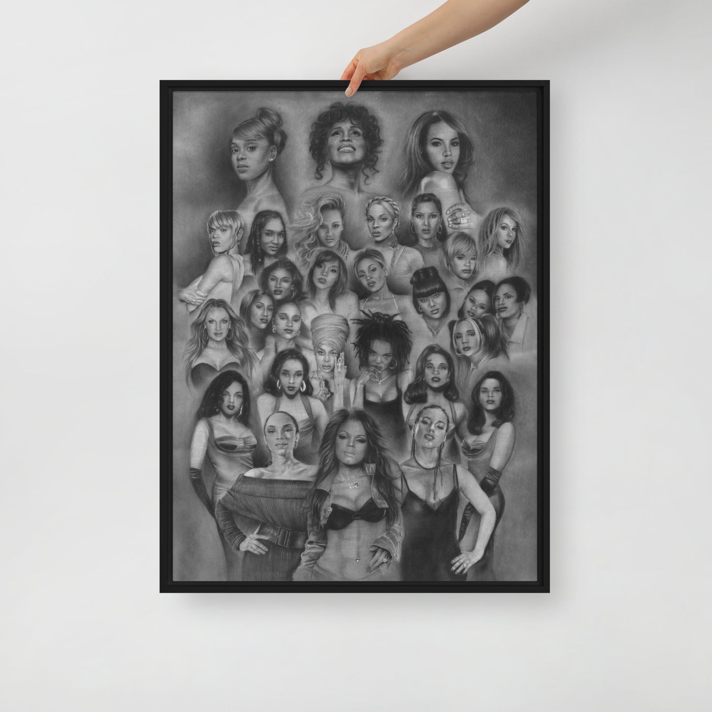 "LADIES OF 90's R&B" Canvas Prints