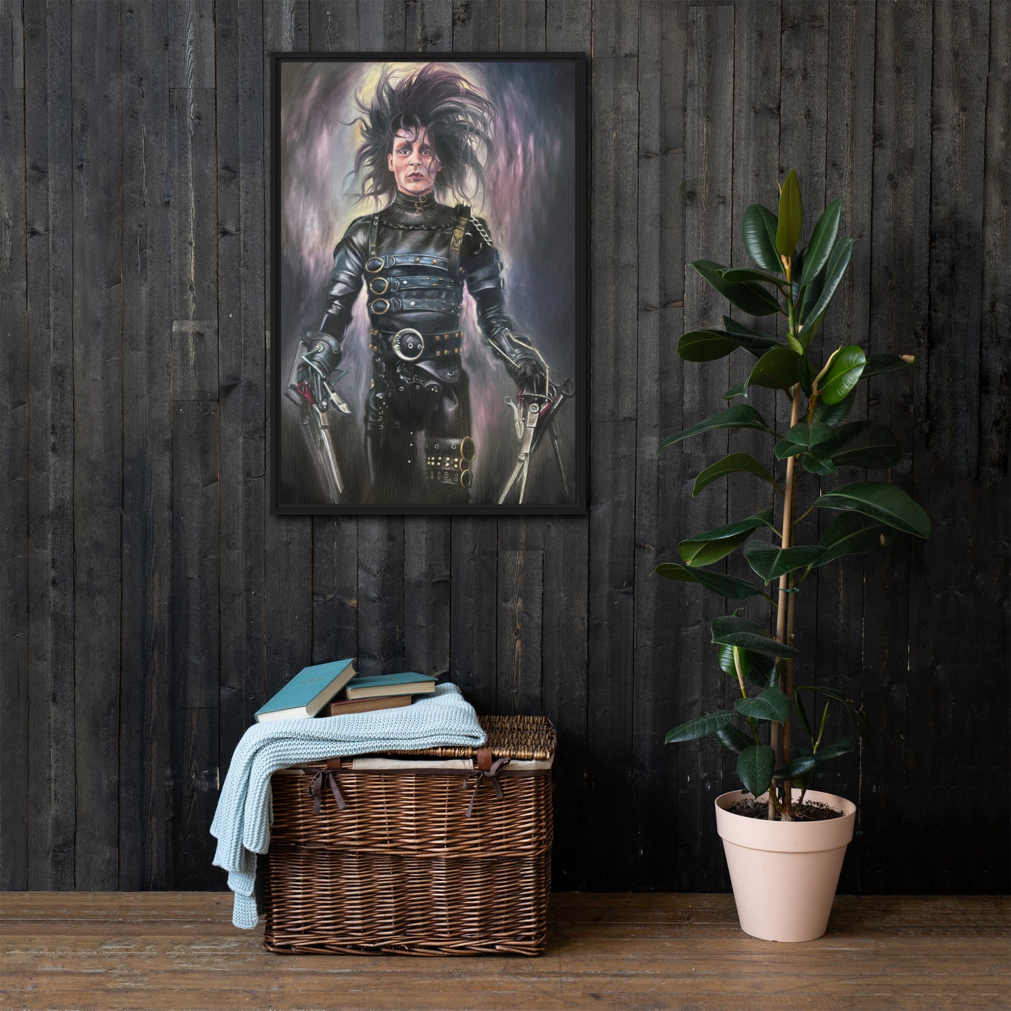 "SCISSORHANDS" Canvas Prints