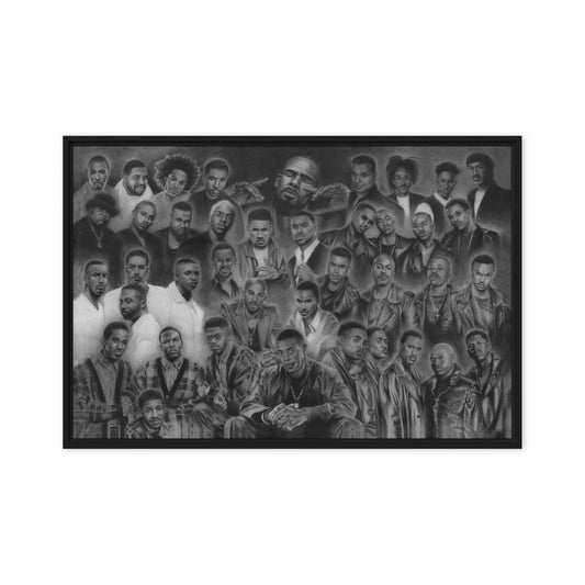 "LEGENDS OF 90's R&B" Canvas Prints