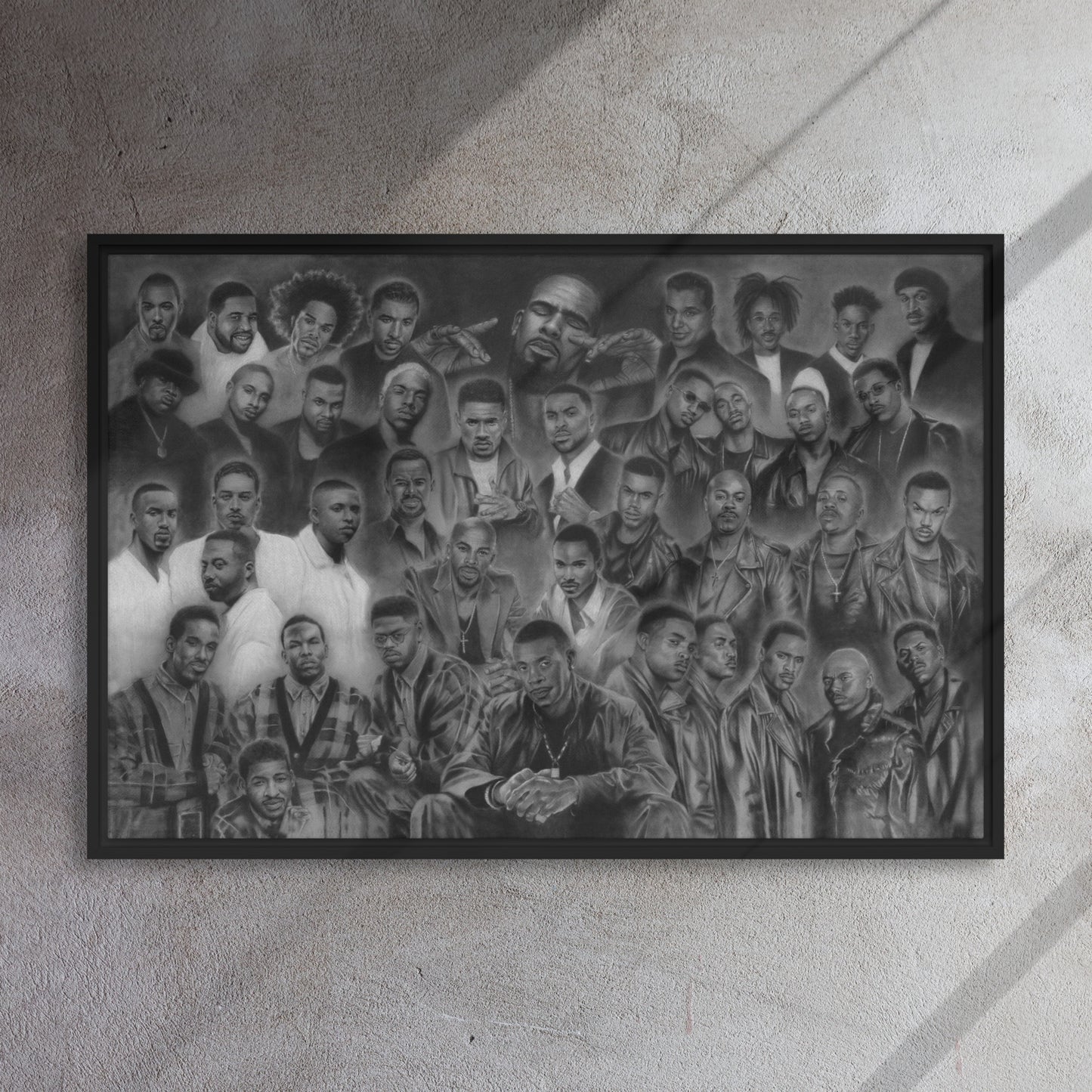 "LEGENDS OF 90's R&B" Canvas Prints