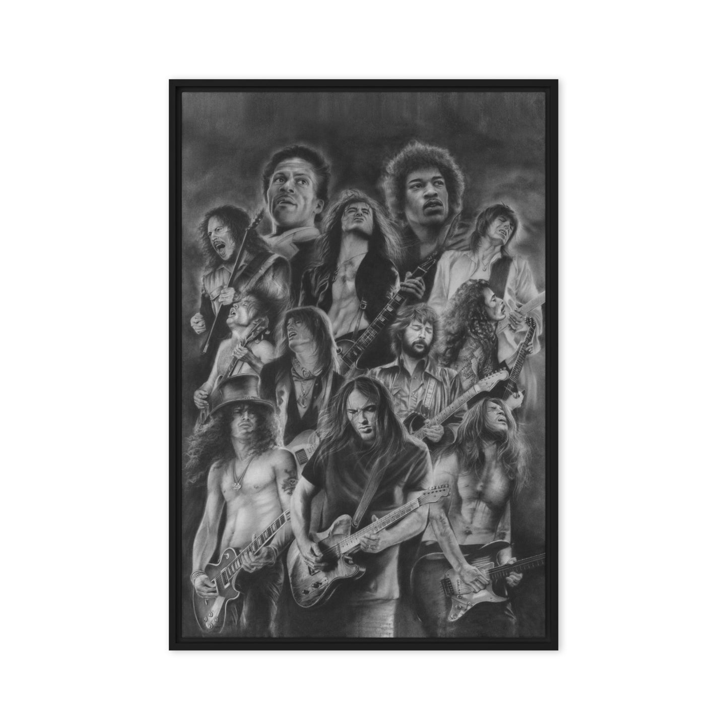 "GUITAR GODS" Canvas Prints