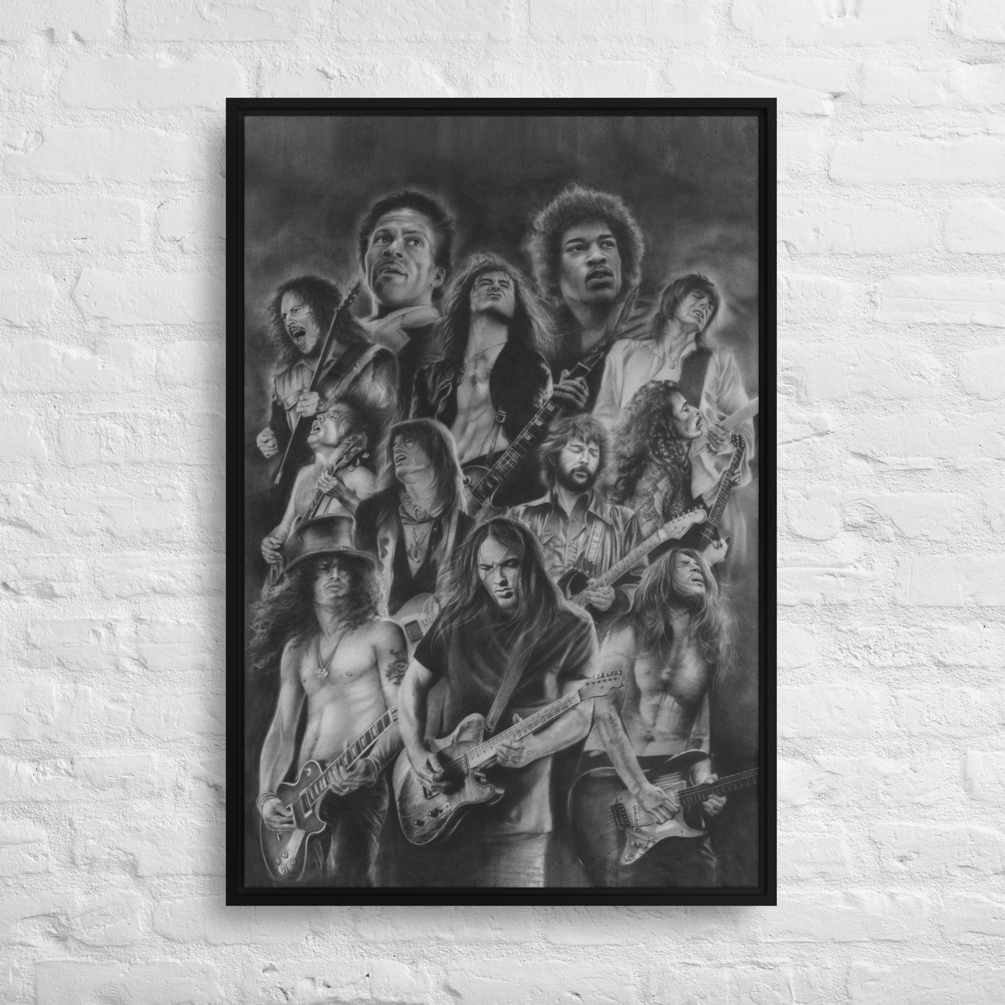 "GUITAR GODS" Canvas Prints