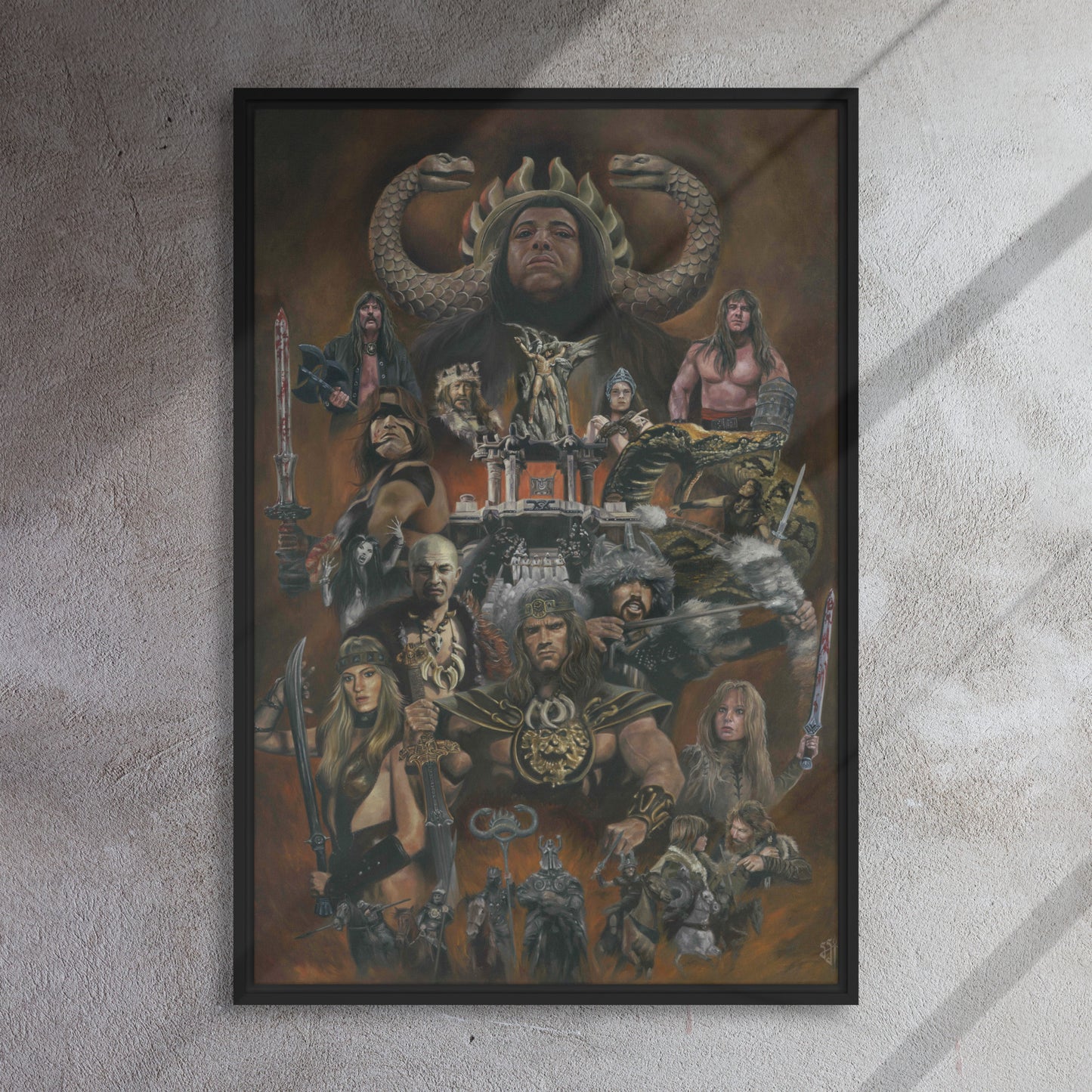 "CONAN: PERILS OF BLOOD & STEEL" Canvas Prints