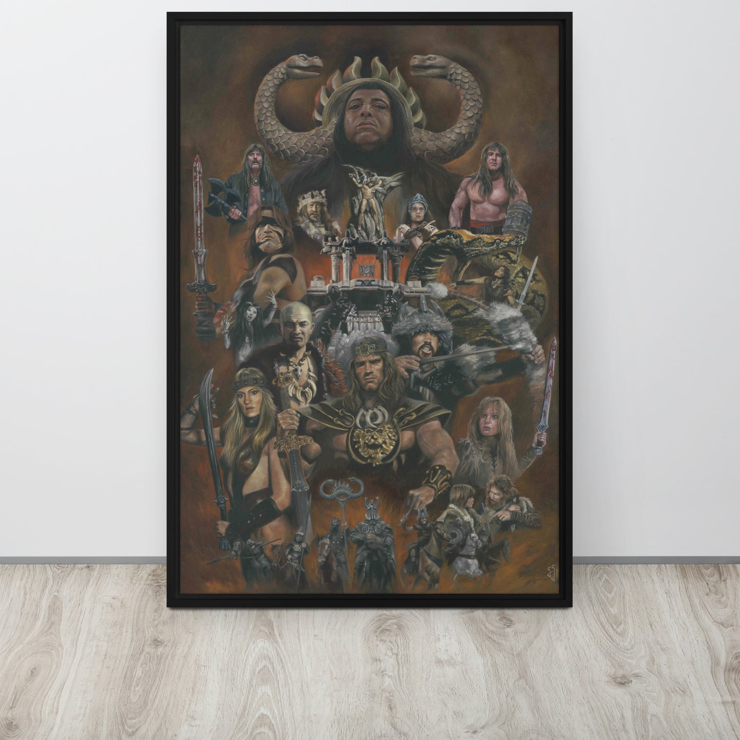 "CONAN: PERILS OF BLOOD & STEEL" Canvas Prints