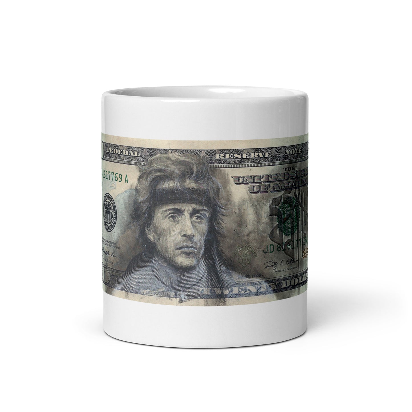 "RAMBO" Money Art Mug