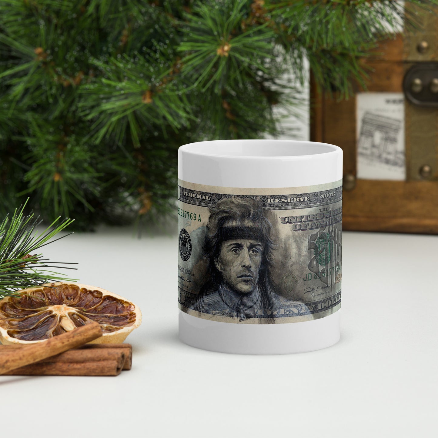 "RAMBO" Money Art Mug