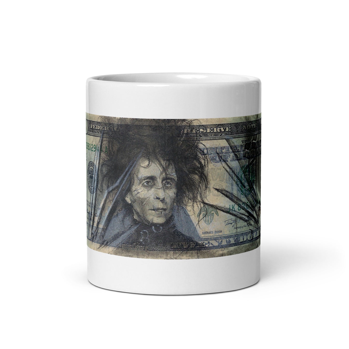 "SCISSORHANDS MONEY ART" Mug