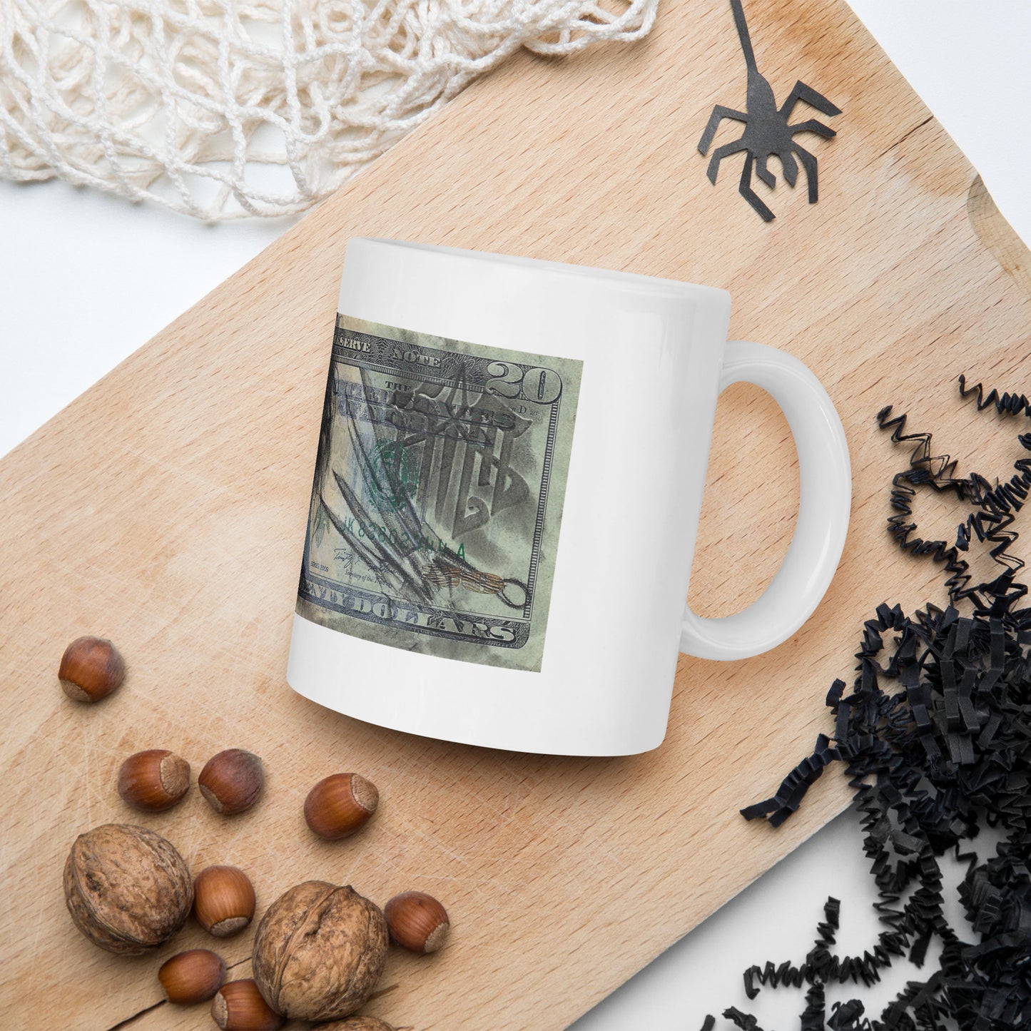 "SCISSORHANDS MONEY ART" Mug