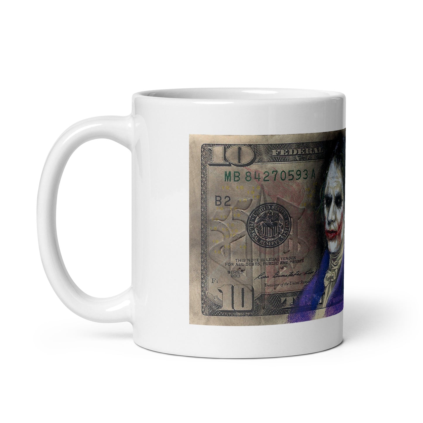 "JOKER MONEY ART" Mug