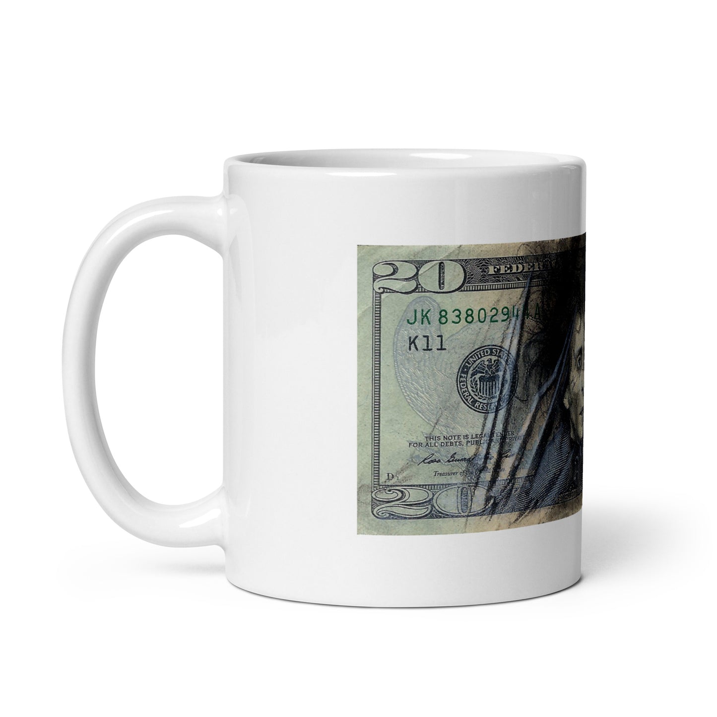 "SCISSORHANDS MONEY ART" Mug