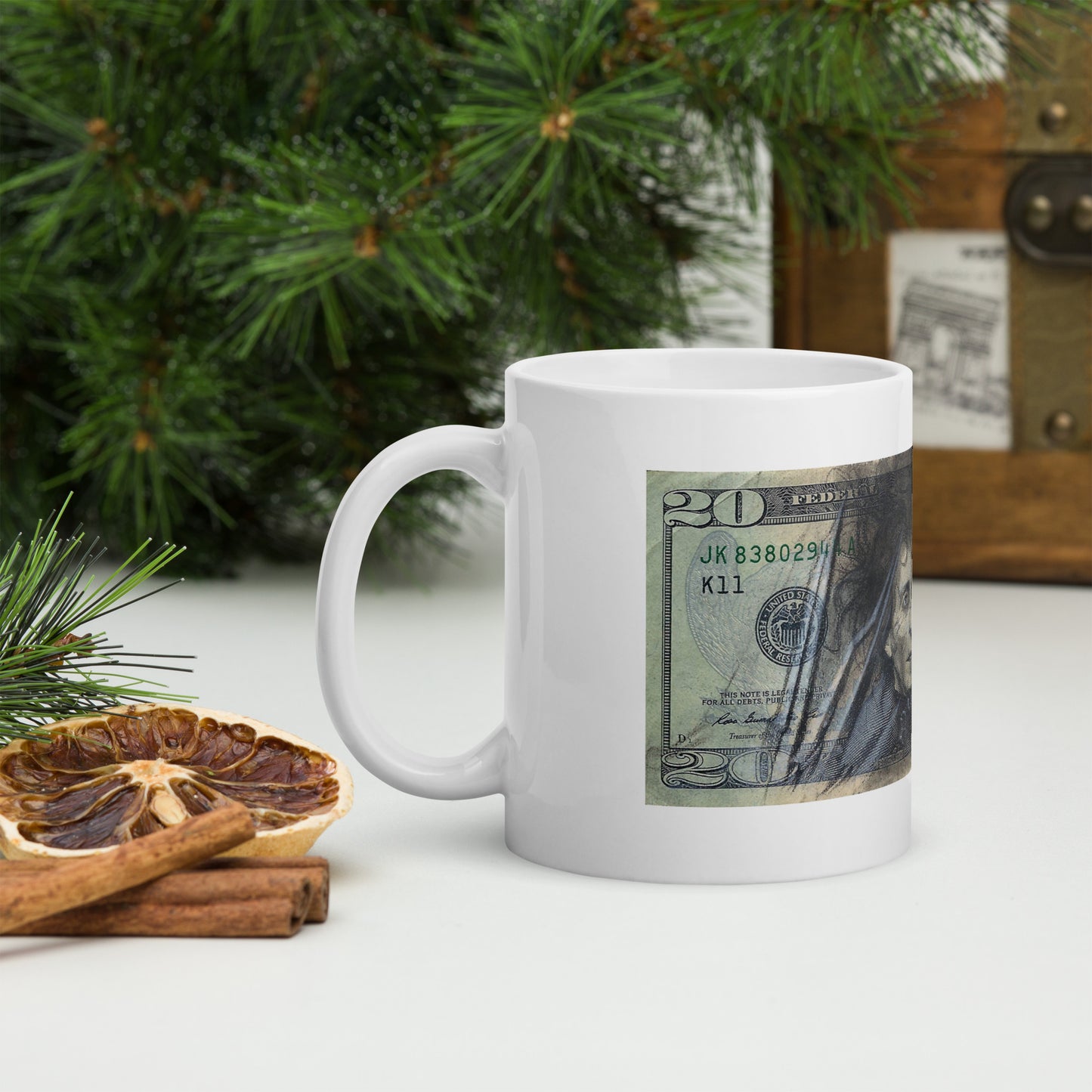 "SCISSORHANDS MONEY ART" Mug