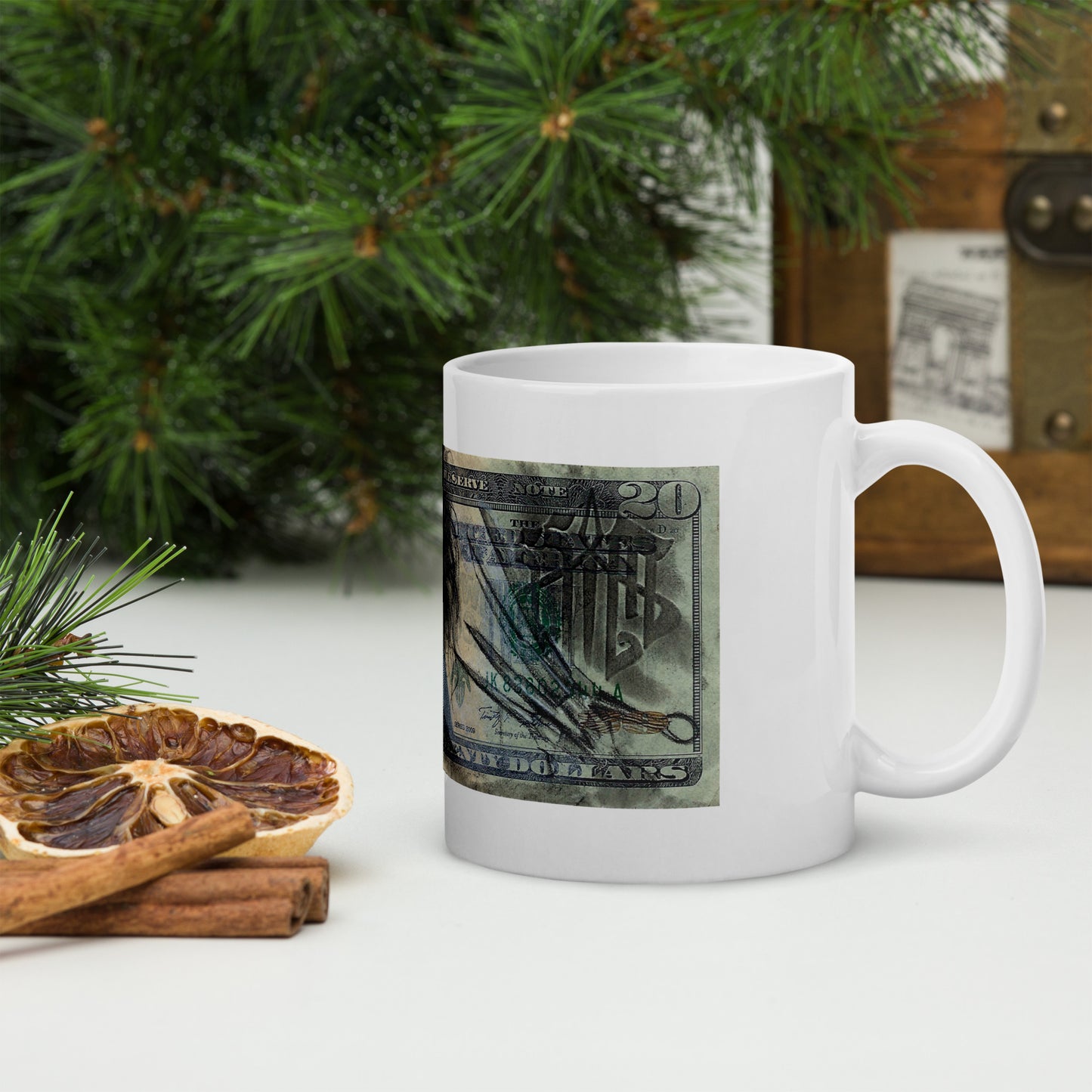 "SCISSORHANDS MONEY ART" Mug