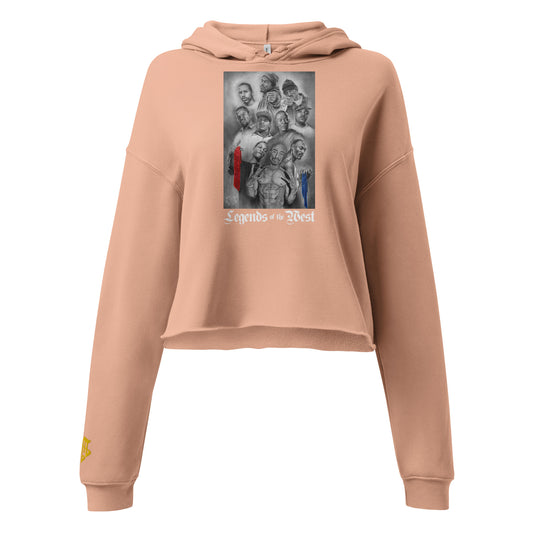 "LEGENDS OF THE WEST" Crop Hoodie